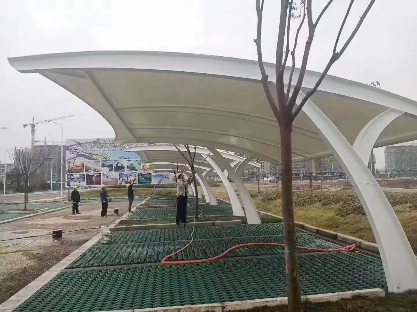 贵州三穗膜结构车棚采购避坑指南：本地气候不同，别拿低价当性价比