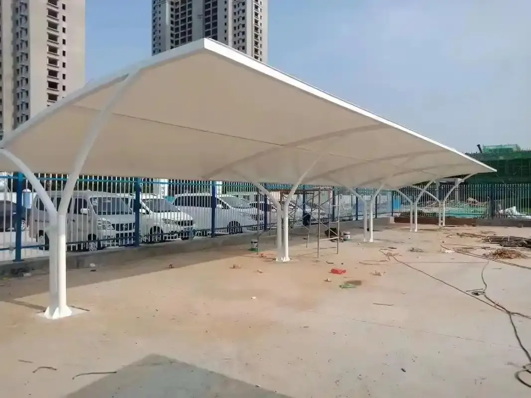 贵州三穗园区停车棚为何生锈漏水？选购膜结构先避开这三个坑